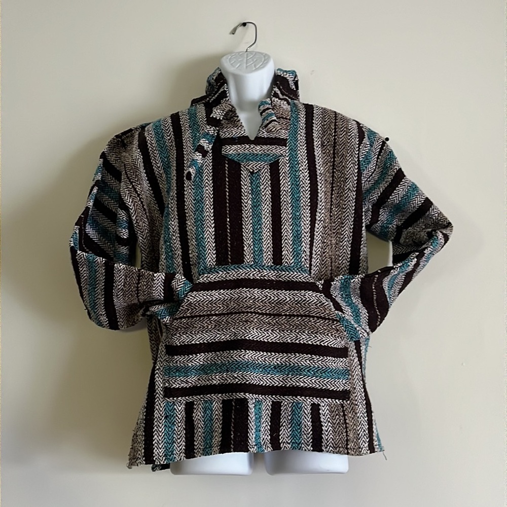 New Earth Ragz recycled fiber woven hoodie